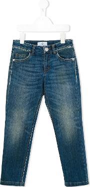 Faded Skinny Jeans Kids Cottonpolyester 8 Yrs