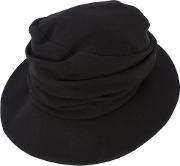Draped Boater Hat 