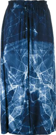 Y's Tie Dye Skort Women Rayon 2, Blue 
