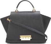 Eartha Iconic Soft Top Handle Women Calf Leather One Size, Women's, Black