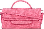 Baby Nina Crossbody Bag Women Leather One Size, Women's, Pinkpurple