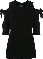 'blackwell' Cold Shoulder Sweater Women Cashmerewool Xs, Women's, Black