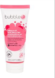 Bubble T Bath & Body Shower Gel In Hibiscus & Acai  Tea 200ml