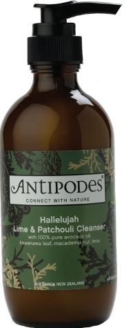 Antipodes Certified Organic lelujah Lime & Patchouli Cleanser 200ml