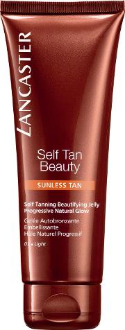 Self Tanning Beautyfying Jelly Natural Luminous Glow Face & Body Light 125ml Fr