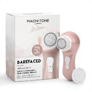 Magnitone Barefaced Vibra Sonic Daily Cleansing Brush With Stimulator Brush Head  Rose Gold