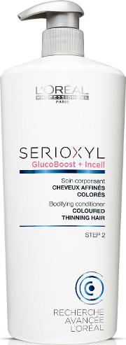Professionnel Serioxyl Coloured Thinning Hair Conditioner 1000ml