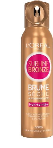 L'oreal Paris Sublime Bronze Self Tanning Dry  For Body 150ml