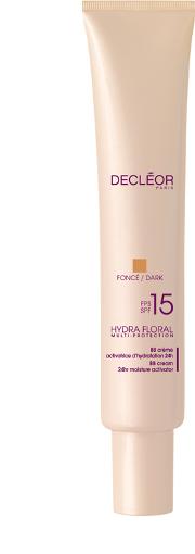 Decleor Hydra Floral lti Protection Bb Cream 24hr Moisture Activator Spf 15 Dark 40ml