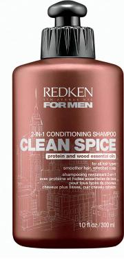 For Men Clean Spice 2 In 1 Conditioning Shampoo 300ml