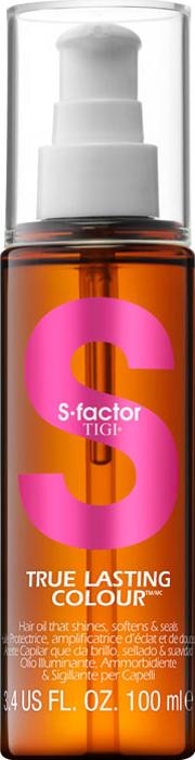 S Factor True Lasting Colour Hair Oil 100ml