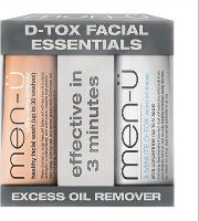 Men  D Tox Facial Essentials 2 X 15ml