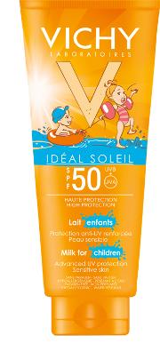 Ideal Soleil Children's Spf50 Gentle Milk For Face & Body 300ml