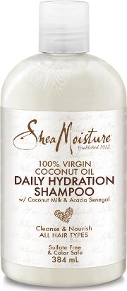 Shea Moisture 100  Coconut Oil Daily Hydration Shampoo 384ml