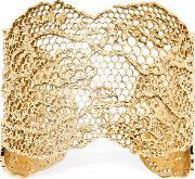 Vintage Lace Gold Plated Bracelet