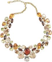 Az Collection Necklaces, Multicolor Crystal Necklace 