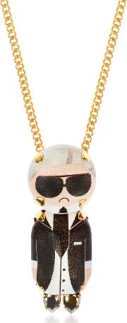 Karl Chain Pendant Necklace