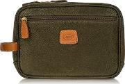 Life  Green Micro Suede Travel Case