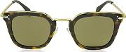  Vic Cl 41402s Acetate And Gold Metal Cat Eye Women's Sunglasses