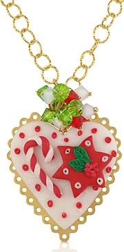  Christmas Heart Necklace