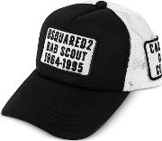  Black And White Bad Scout Baseball Cap