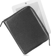Zippered Leather Tablet Case