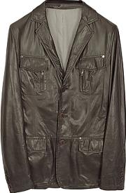 Leather Blazer Jacket