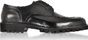  Black Leather Casual Derby Extralight Sole