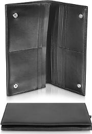 1919 - Classica Collection - Black Calfskin Continental Wallet