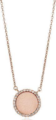 Heritage Rose Gold Pvd Charm Necklace