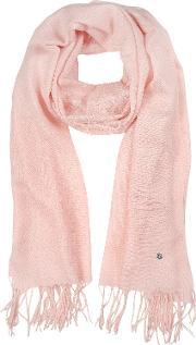 Light Pink Wool And Cashmere Stole