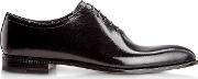  Montreal Black Antiqued Calfskin Oxford Shoes