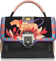  Petite Faye Leather Satchel Bag