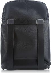 Shyrt 2.0 Black Leather Backpack Mvz