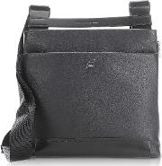 Shyrt 2.0 Black Leather Xsvz Shoulder Bag