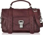  Ps1 Tiny Cordovan Lux Leather Satchel Bag