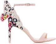 Sophia Pink & Multi Chiara Embellished 85mm Sandals