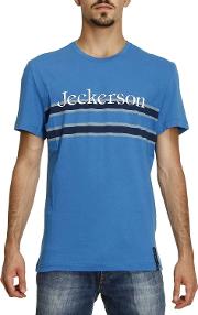 T Shirt Jeckerson Uomo Blue 