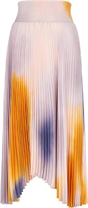 Sonali Printed Pleated Midi Skirt