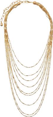 Gold Plated Layered Necklace
