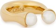 Chloe Darcey Gold Tone Ring