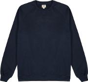 Navy Supima Cotton Sweatshirt