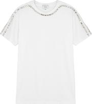 Sporty Spice White Cotton T Shirt