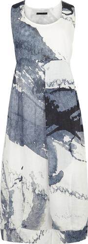 Printed Voile Dress