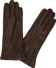 Evelyn Cashmere Lined Leather Gloves