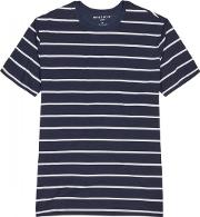Alfie Striped Jersey T Shirt Size L