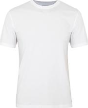 Basel White Jersey T Shirt