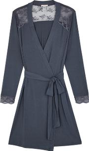 Astrid Lace Trimmed Jerseyrobe