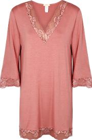 Noor Lace Trimmed Jersey Night Dress