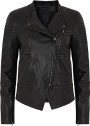 The Avenger Black Leather Jacket
